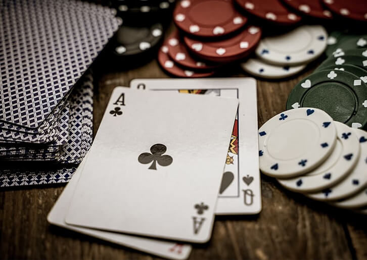 Fichas de cartas de póker